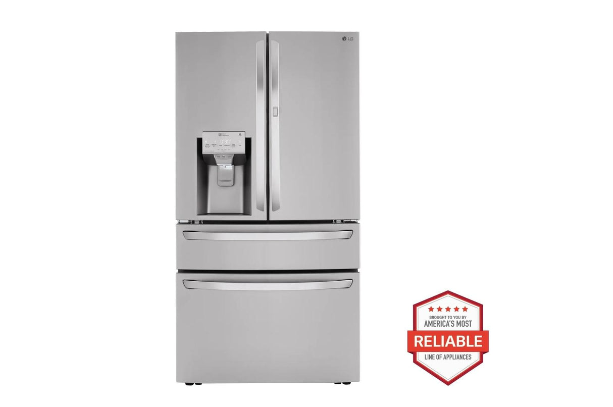 30 cu. ft. 36-inch Wide French Door Refrigerator - Stainless Steel