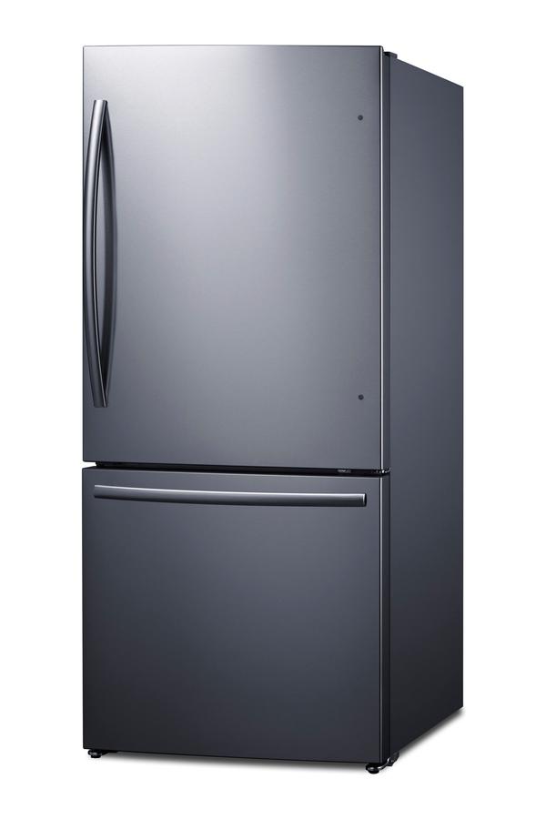 31" Wide Bottom Freezer Refrigerator With Icemaker
