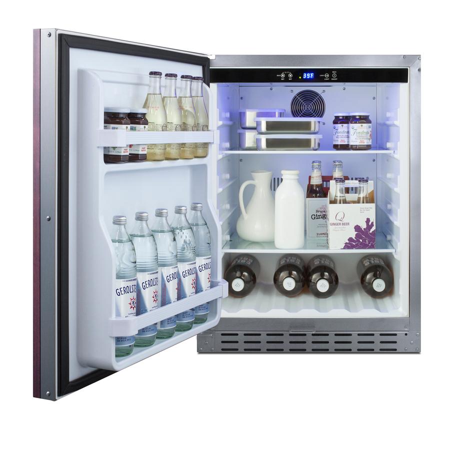 24" Built-in Outdoor Refrigerator, ADA Compliant