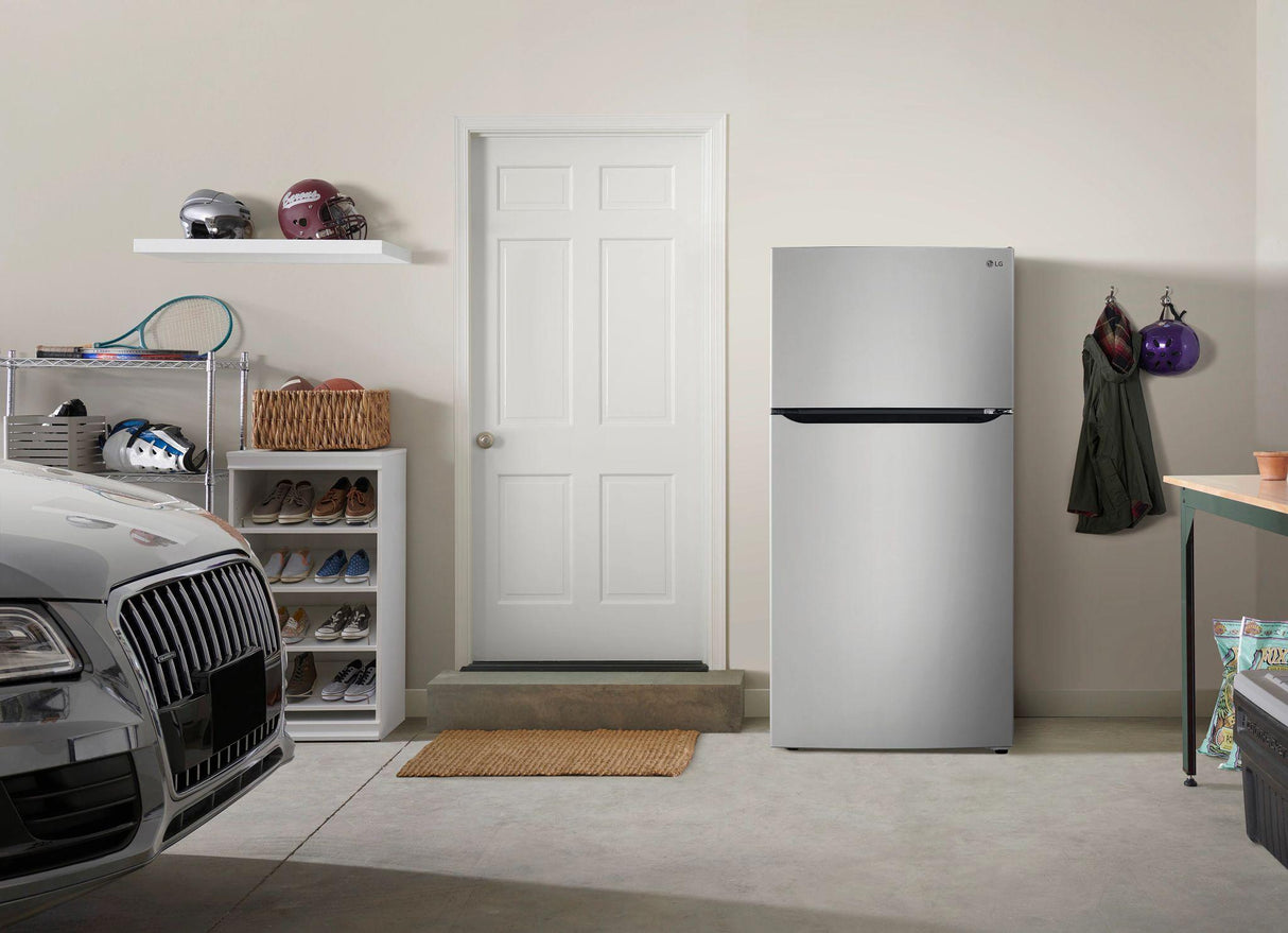24 cu. ft. 33-inch Wide Top Freezer Refrigerator - Stainless Steel