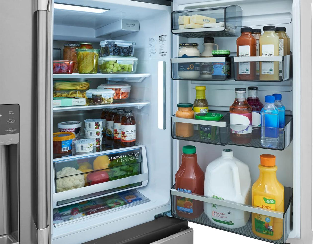 26 Cu. Ft. Standard-Depth 4-Door French Door Refrigerator