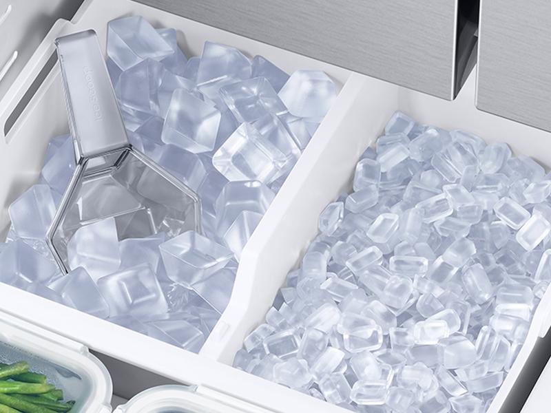 25 cu. ft. 33" 3-Door French Door Refrigerator with Dual Auto Ice Maker in Stainless Steel