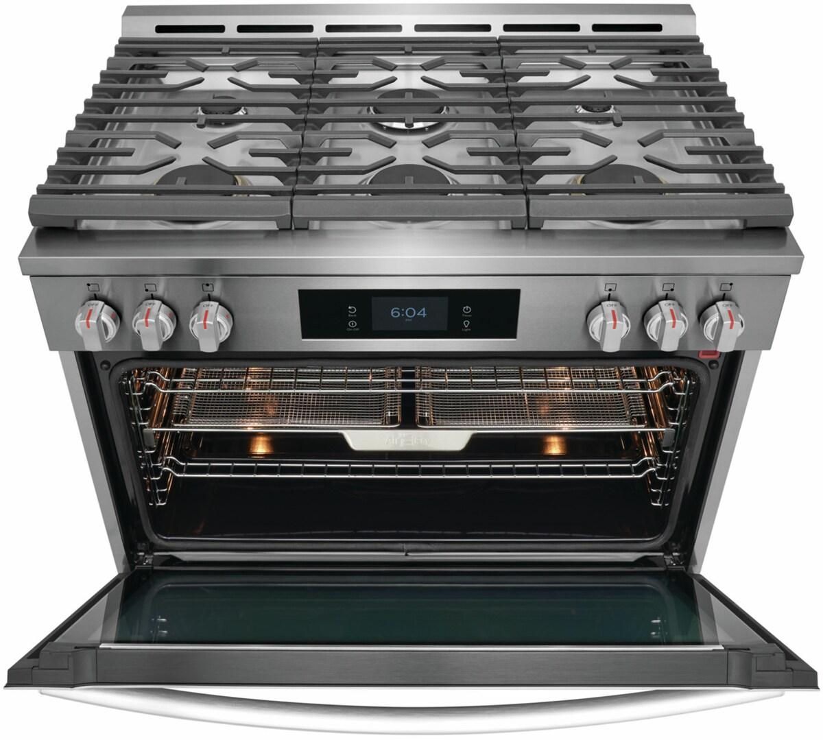 36" Dual-Fuel Range with Air Fry