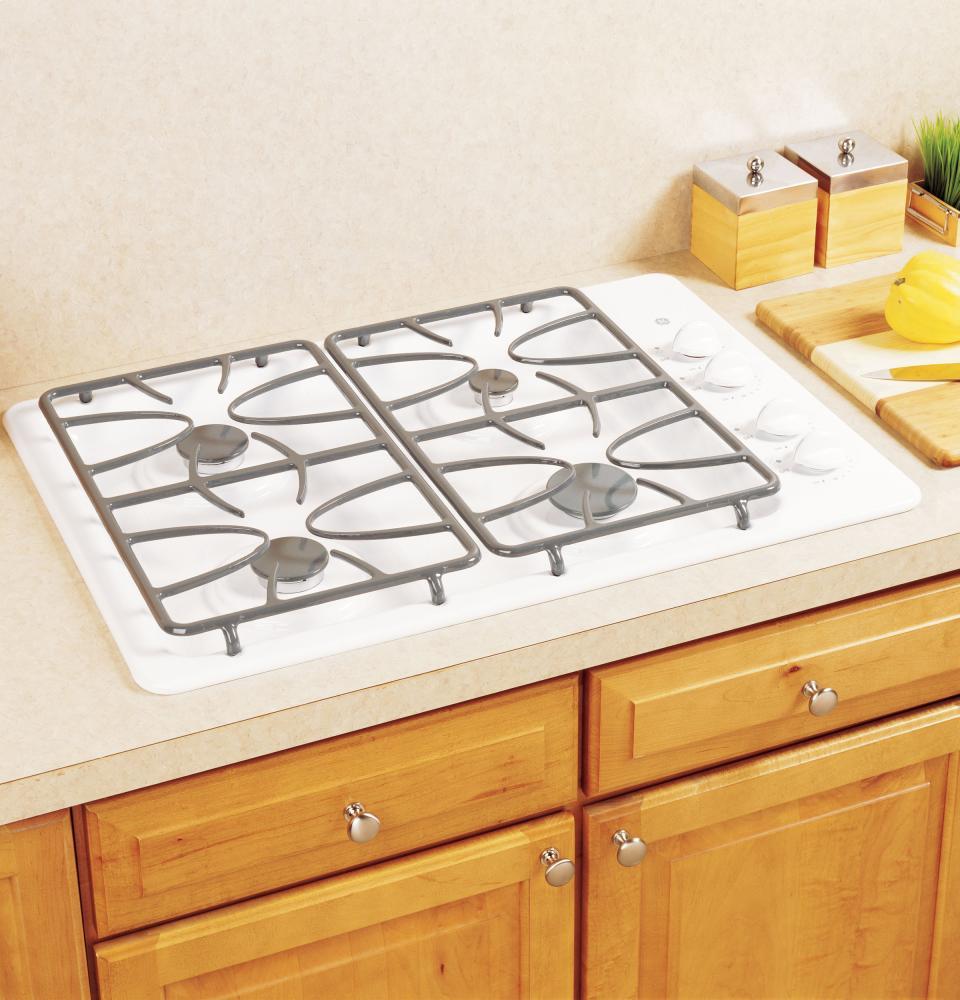 GE® 30" Built-In Gas Cooktop