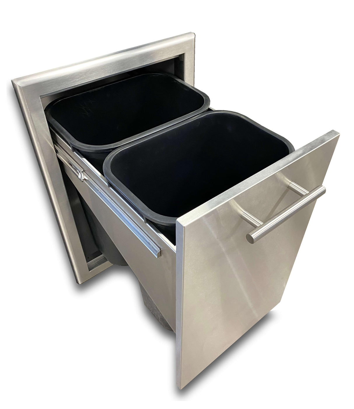 20in Stainless Steel Trash Roll Out Drawer