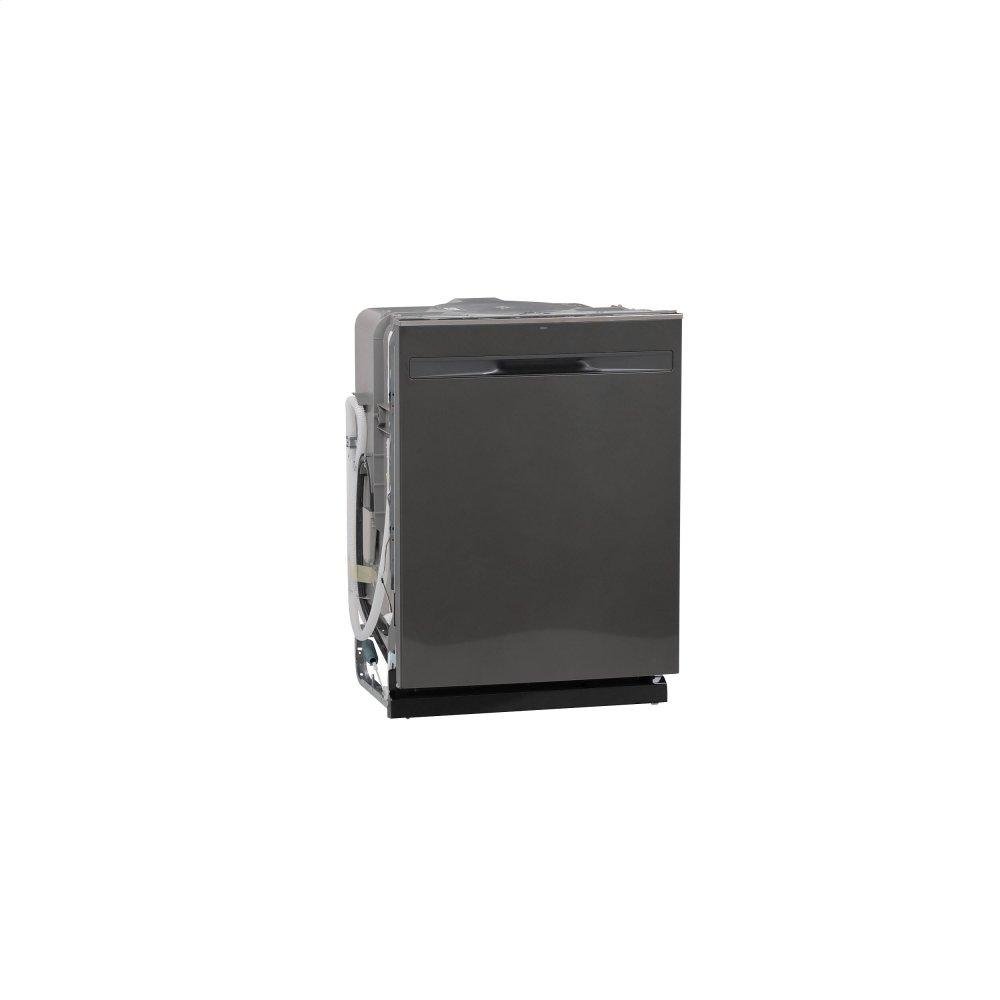 GE® Hybrid Stainless Steel Interior Dishwasher with Hidden Controls