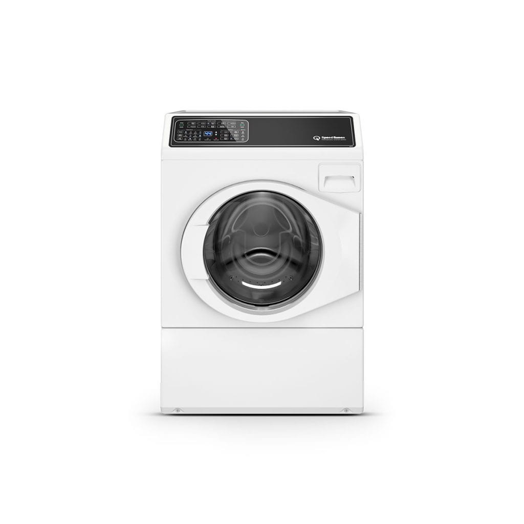 FF7 White Right-Hinged Front Load Washer with Sanitize 5-Year Warranty