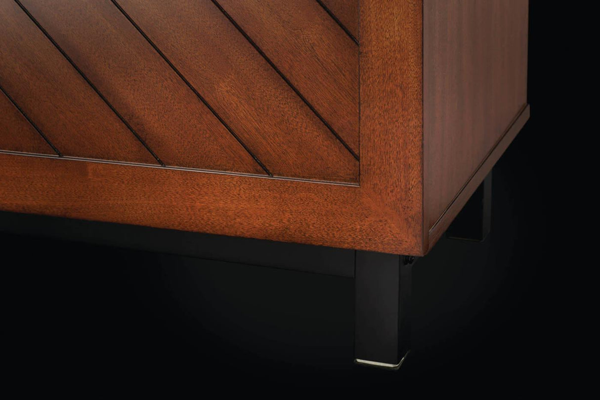 The Bella Electric Fireplace Media Console