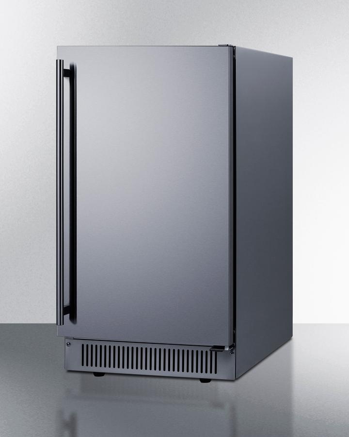 18" Wide Clear Icemaker, ADA Compliant