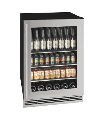 Hbv024 24" Beverage Center With Stainless Frame Finish (230 V/50 Hz)