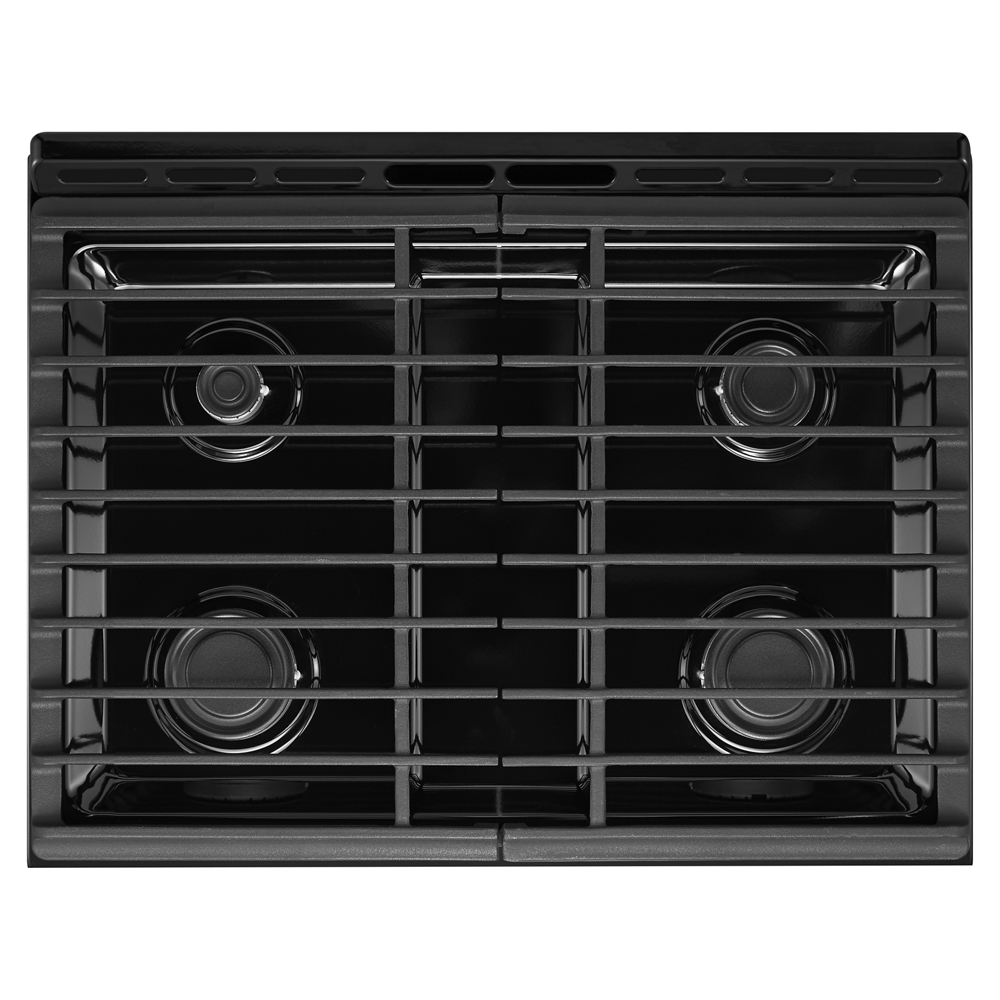 5.0 cu. ft. Front Control Gas Range with Cast-Iron Grates