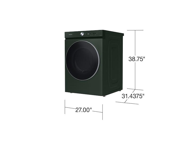 Bespoke 7.6 cu. ft. Ultra Capacity Gas Dryer with AI Optimal Dry and Super Speed Dry in Forest Green