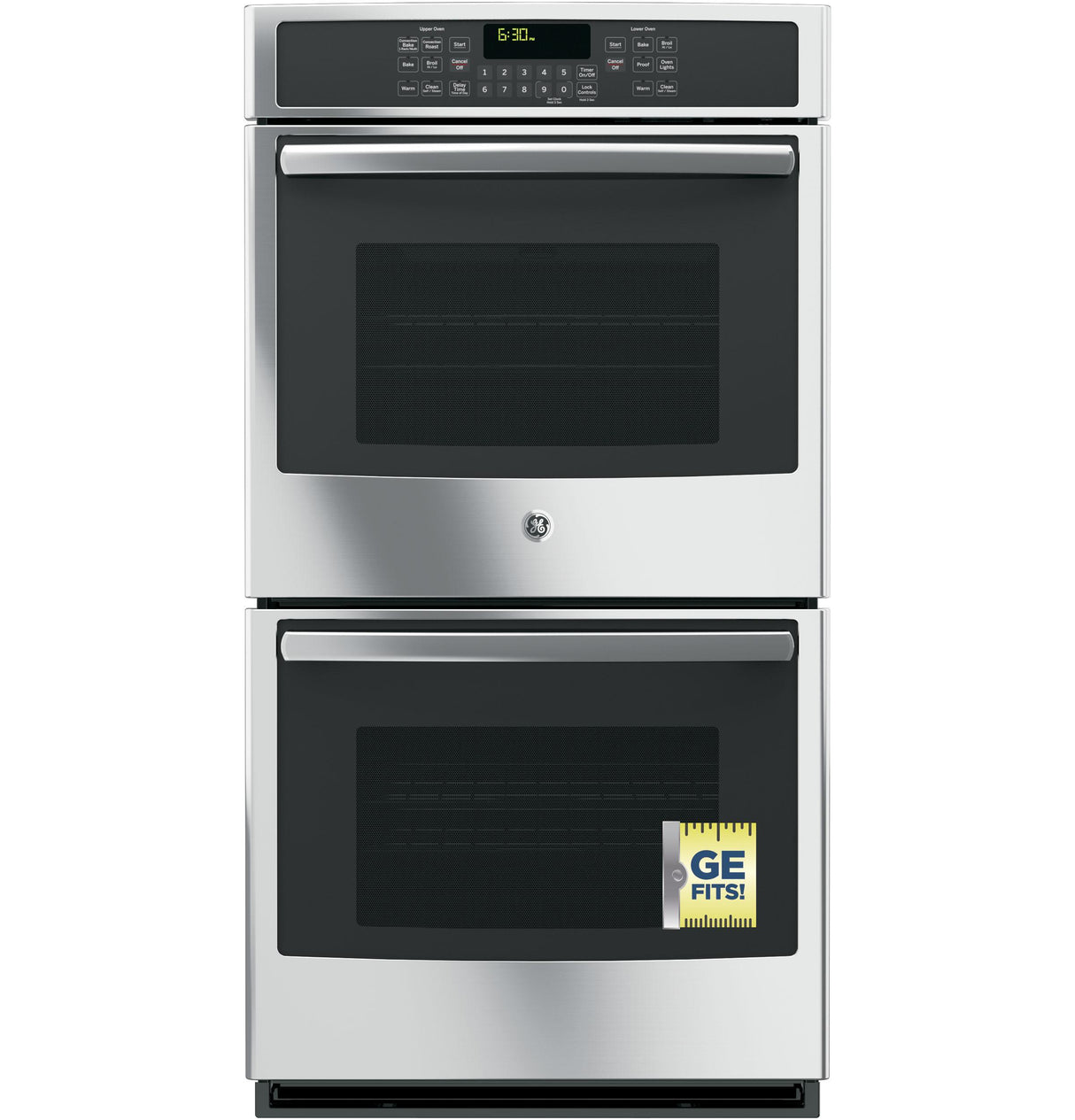 GE® 27" Built-In Double Convection Wall Oven