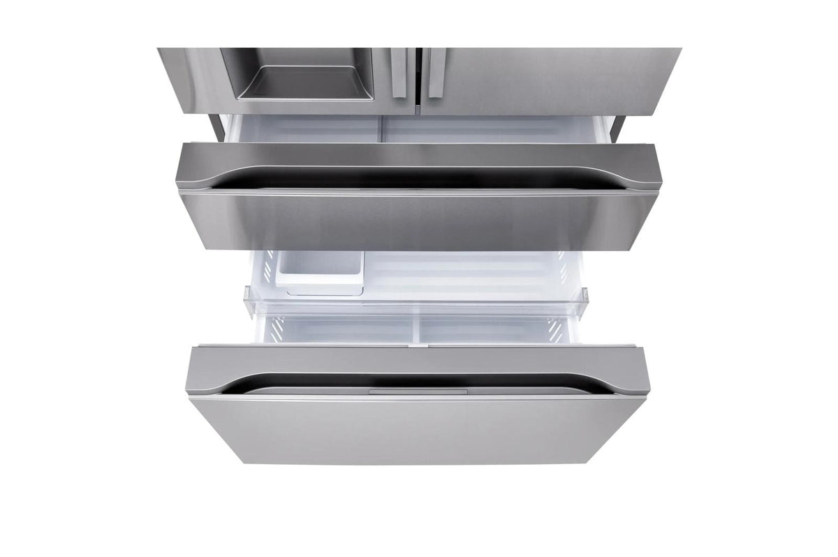 29 cu. ft. Smart Standard-Depth MAX™ 4-Door French Door Refrigerator with Full-Convert Drawer™