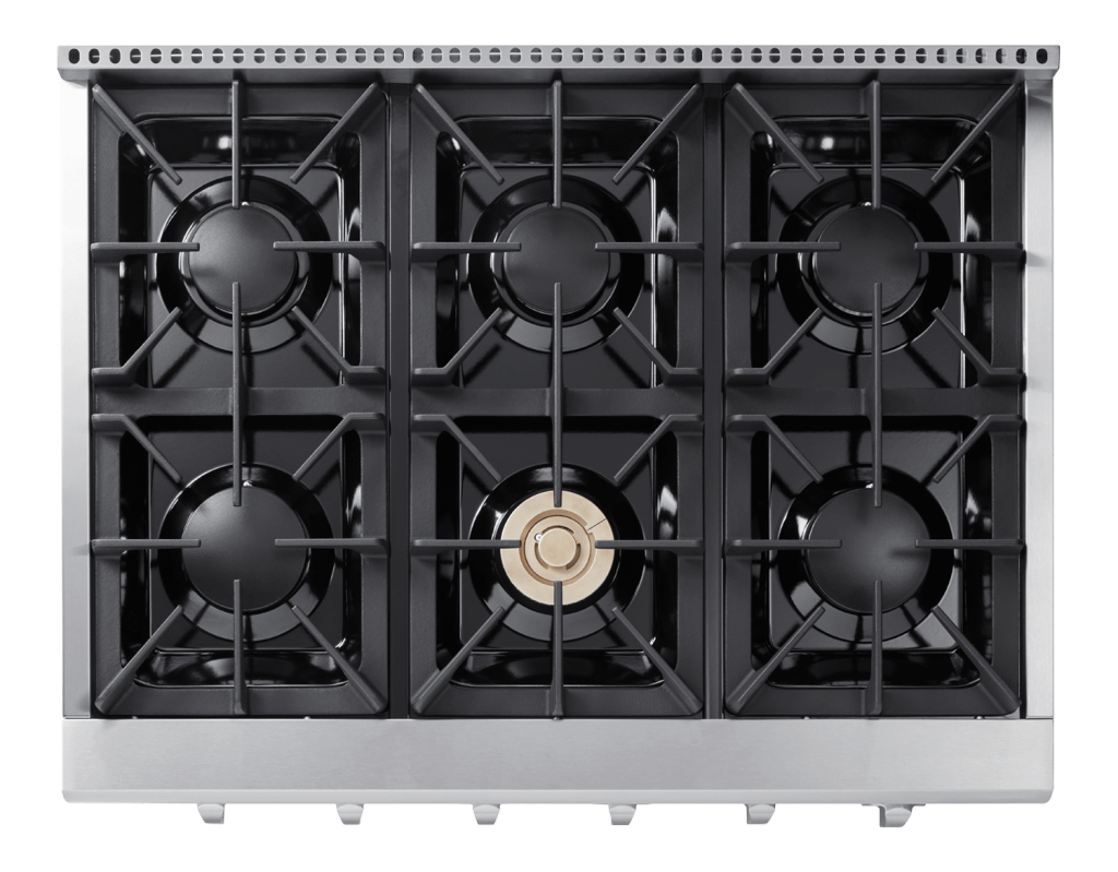 Thor Kitchen 36-inch Professional Lp Rangetop - Hrt3618ulp