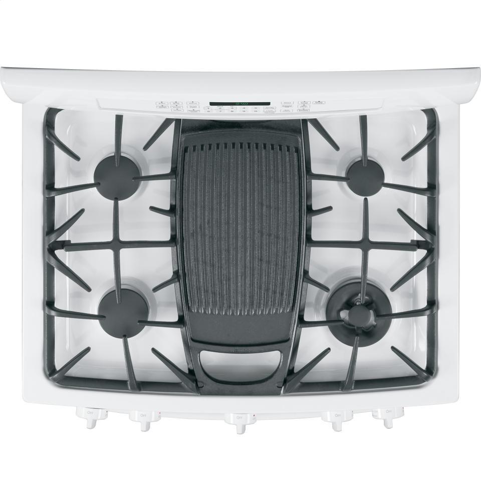 GE Profile Series 30" Dual-Fuel Free-Standing Range with Warming Drawer