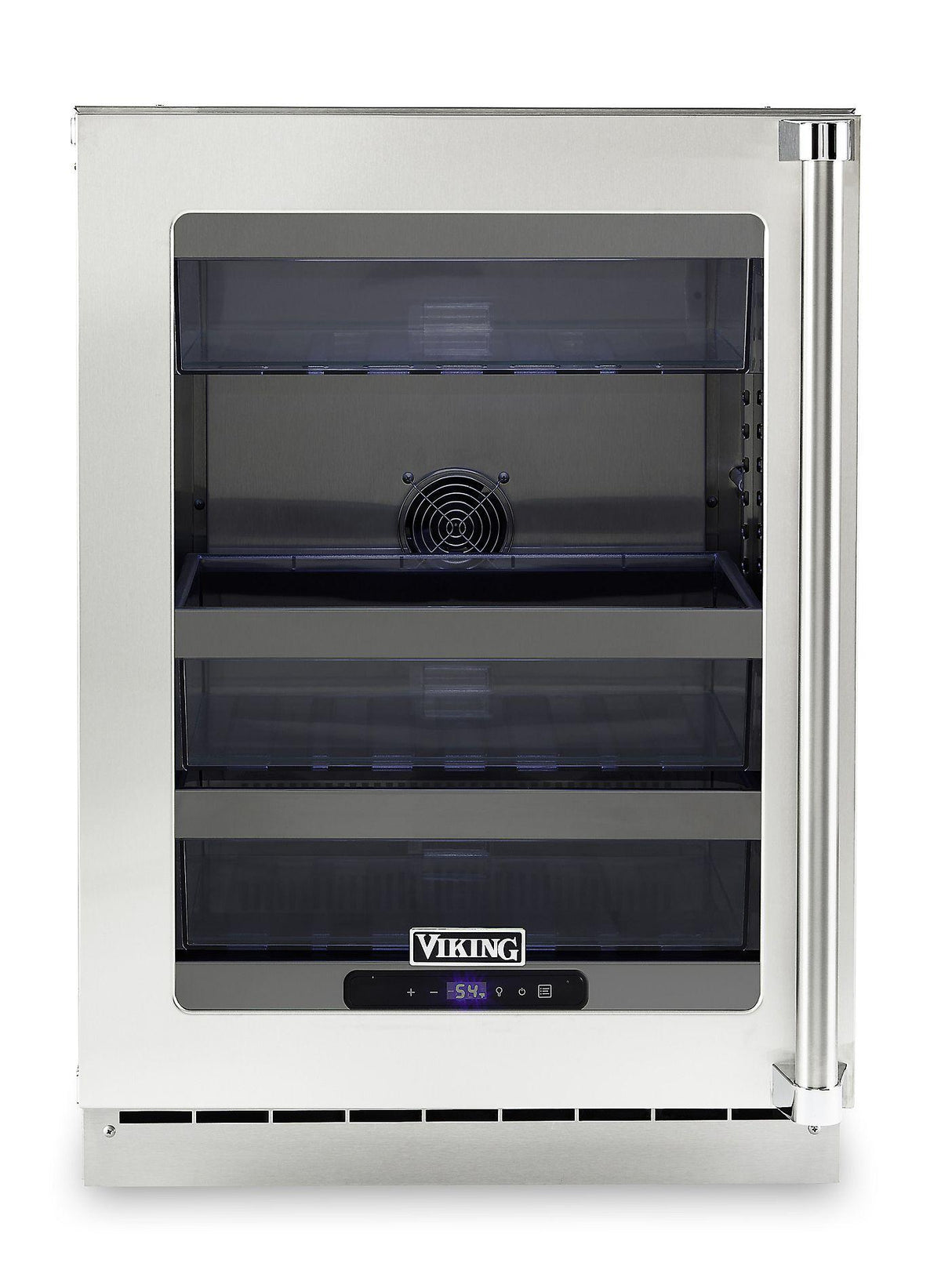 24"W. Stainless Steel Interior Undercounter Refrigeration - VURE