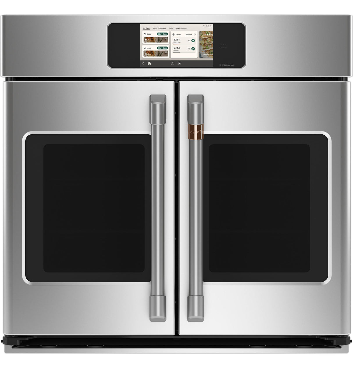 CAF(EBACK)™ Professional Series 30" Smart Built-In Convection French-Door Single Wall Oven