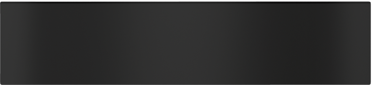 EVS 7010 AM Obsidian black - Handleless vacuum sealing drawer, 24" width and 5 5/8" height for professional vacuum sealing of food.