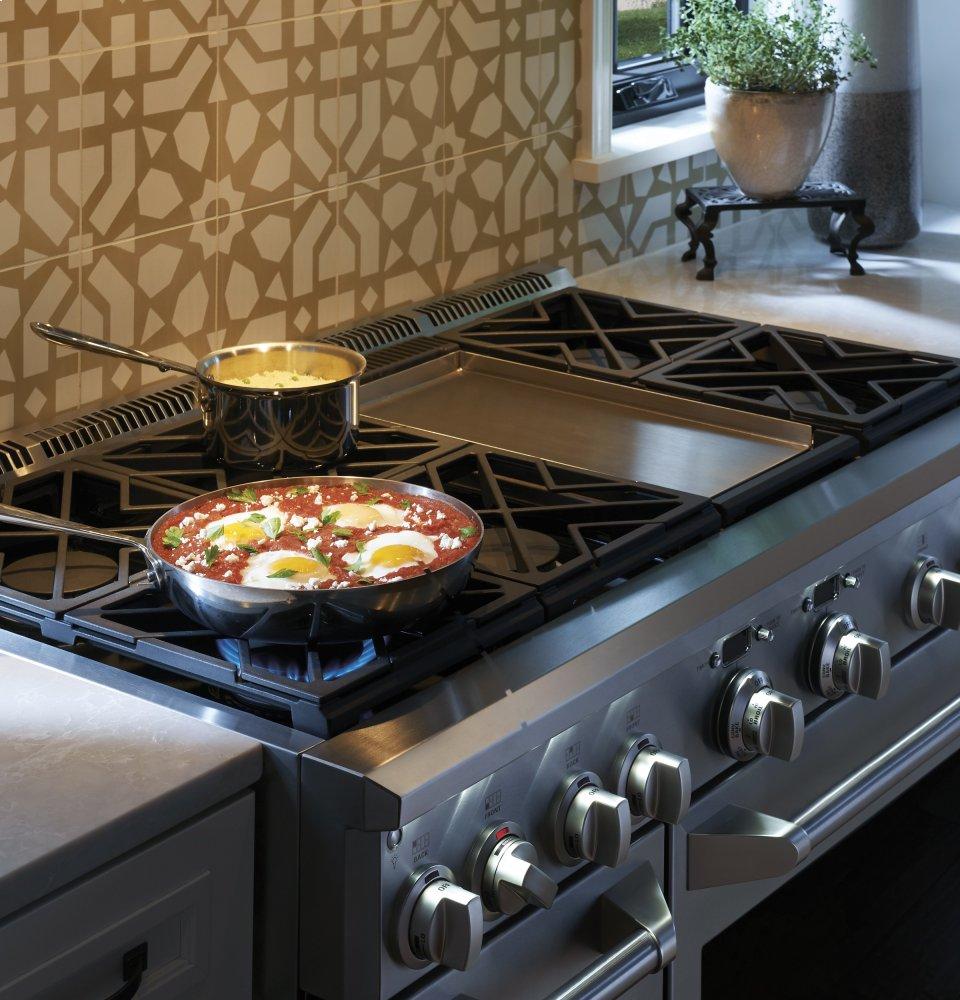 Monogram 48" Dual-Fuel Professional Range with 6 Burners and Griddle (Natural Gas)