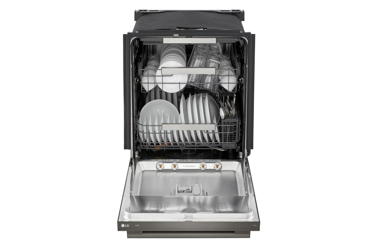 Smart FlushFit™ Top Control Dishwasher with 1-Hour Wash & Dry, QuadWash® Pro, TrueSteam® and Dynamic Heat Dry™ w/AutoVent Dry™