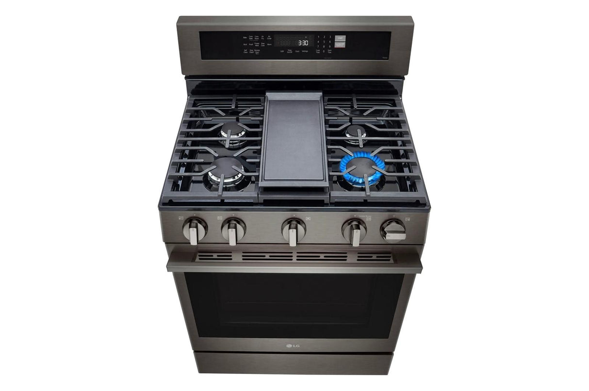 6.3 cu. ft. Smart Wi-Fi Enabled Probake Convection® Gas Range with Air Fry & EasyClean®
