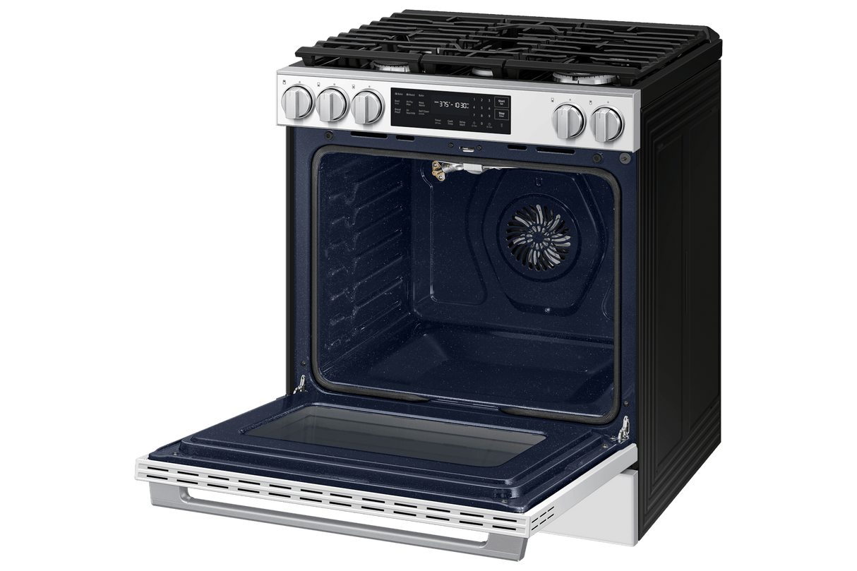 Bespoke Smart Slide-in Gas Range Pro Style Design Air Fry Max True Convection