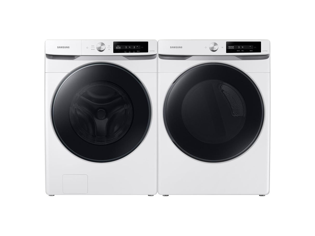 4.5 cu. ft. Large Capacity Smart Dial Front Load Washer with Super Speed Wash in White