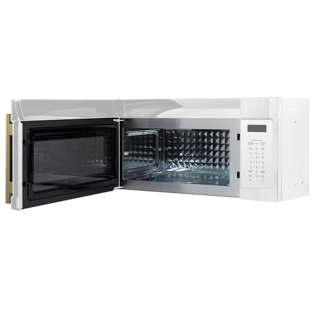 Forno Fornace 30-Inch Over the Range Convection Microwave, White - 1.5 cu.ft, 300 CFM Vent, Touch Control, LED Light