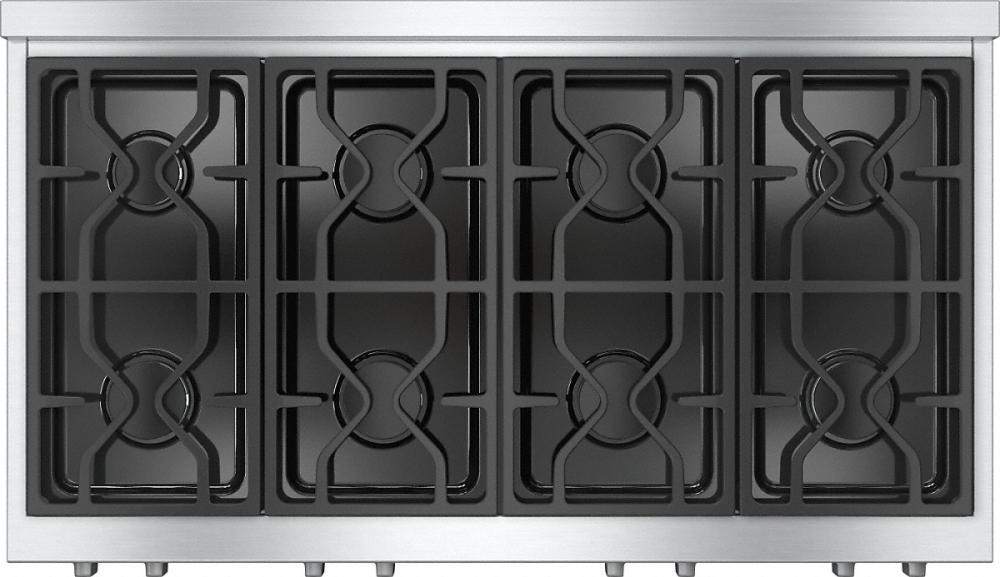KMR 1354 G RangeTop with 8 burners for professional applications