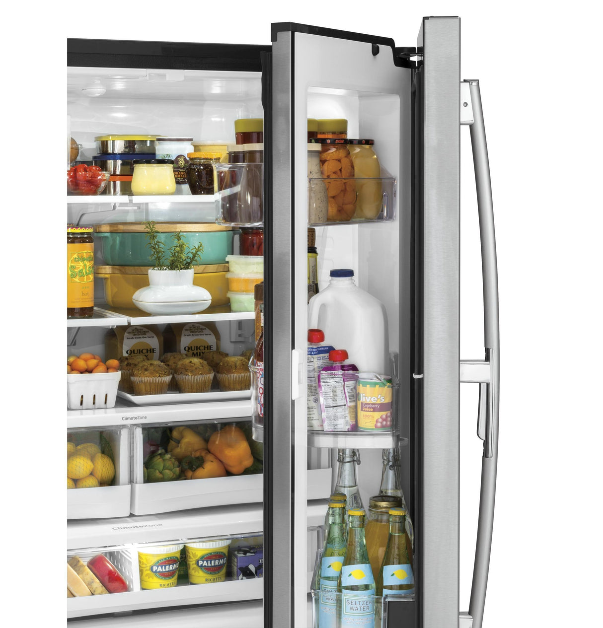 GE® 27.8 Cu. Ft. French-Door Refrigerator with Door In Door