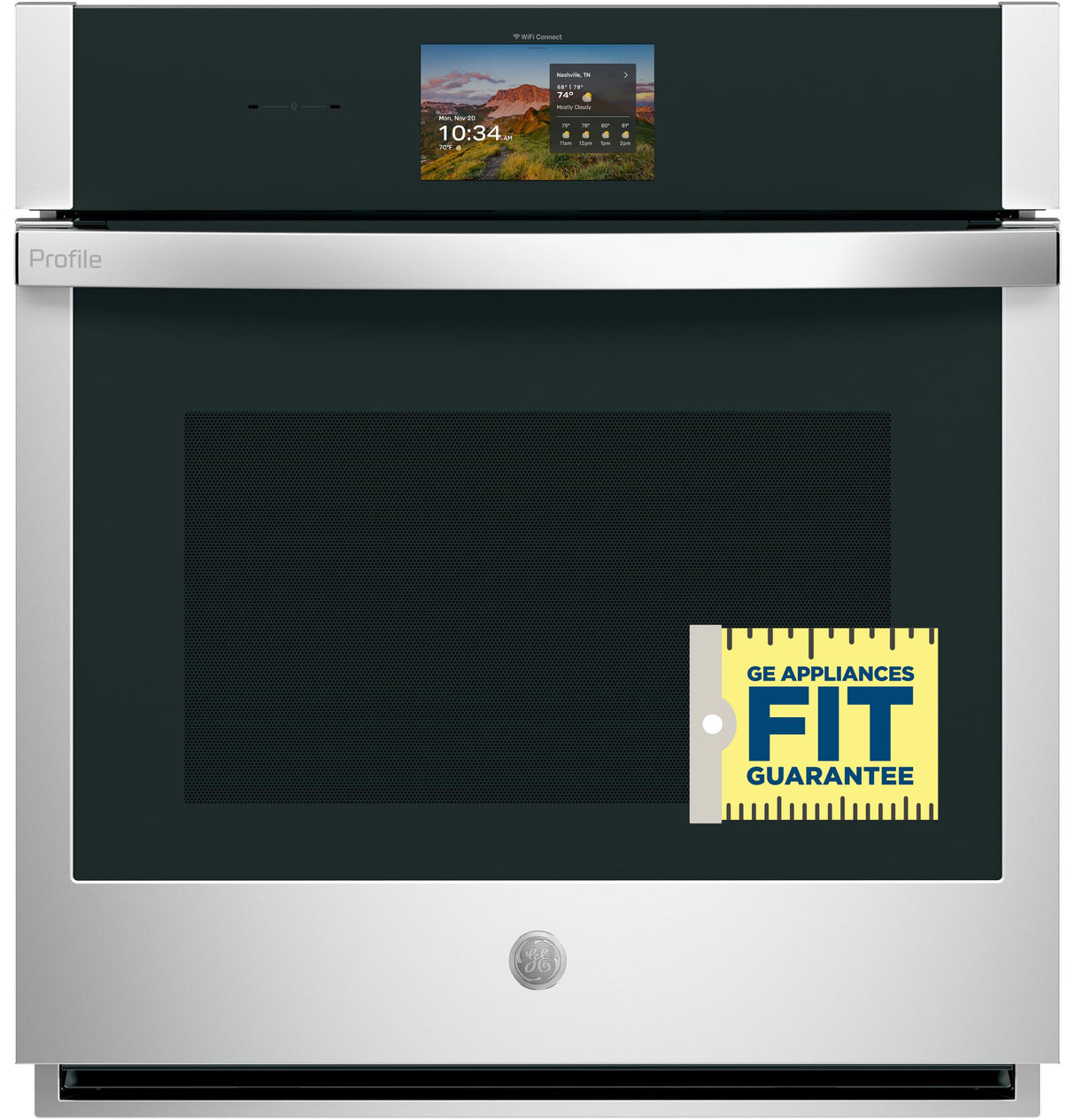 GE Profile™ 27" Smart Built-In Convection Single Wall Oven