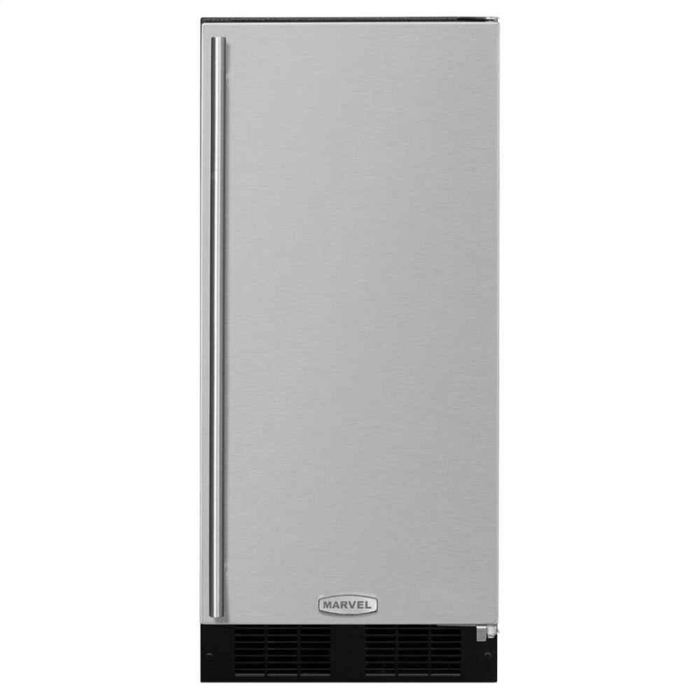15" Marvel Clear Ice Machine with Arctic Illuminice Lighting - Factory Installed Pump - Panel-Ready Solid Overlay Door with Integrated Right Hinge*