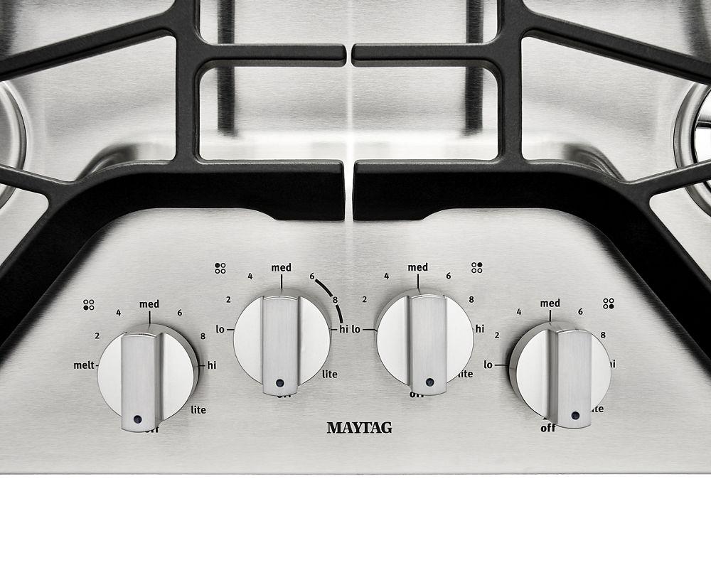 30-inch Wide Gas Cooktop with Power Burner