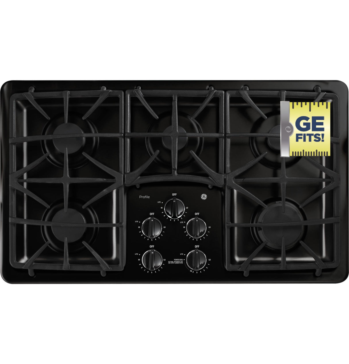 GE Profile™ Series 36" Built-In Gas Cooktop