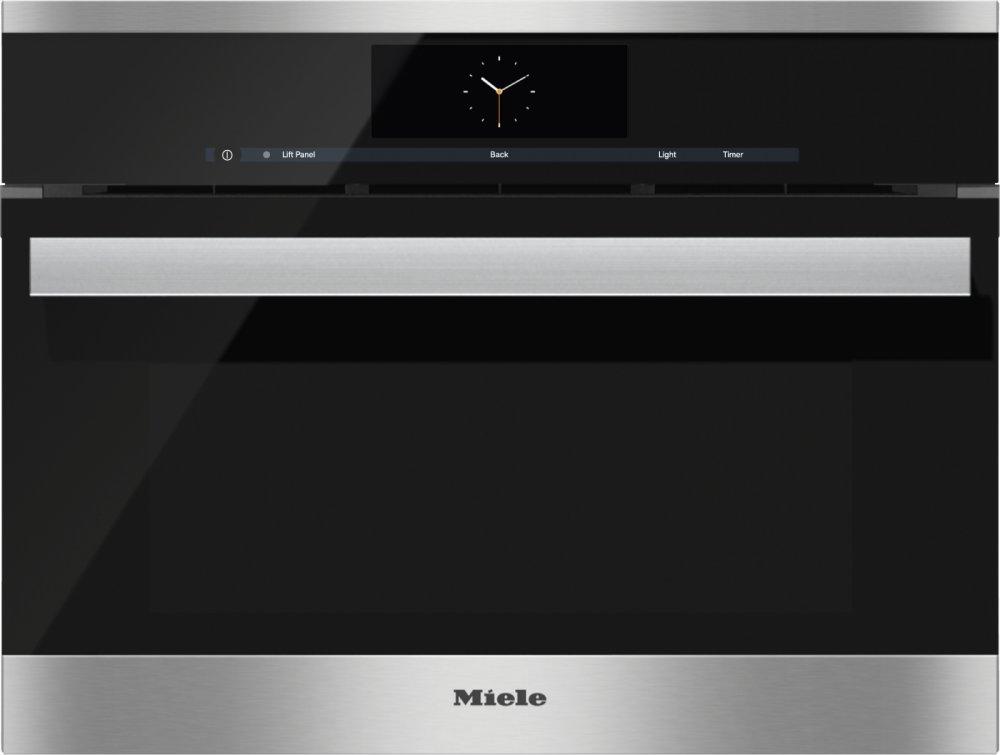 DGC 6800-1 - Steam oven with full-fledged oven function and XL cavity combines two cooking techniques - steam and convection.