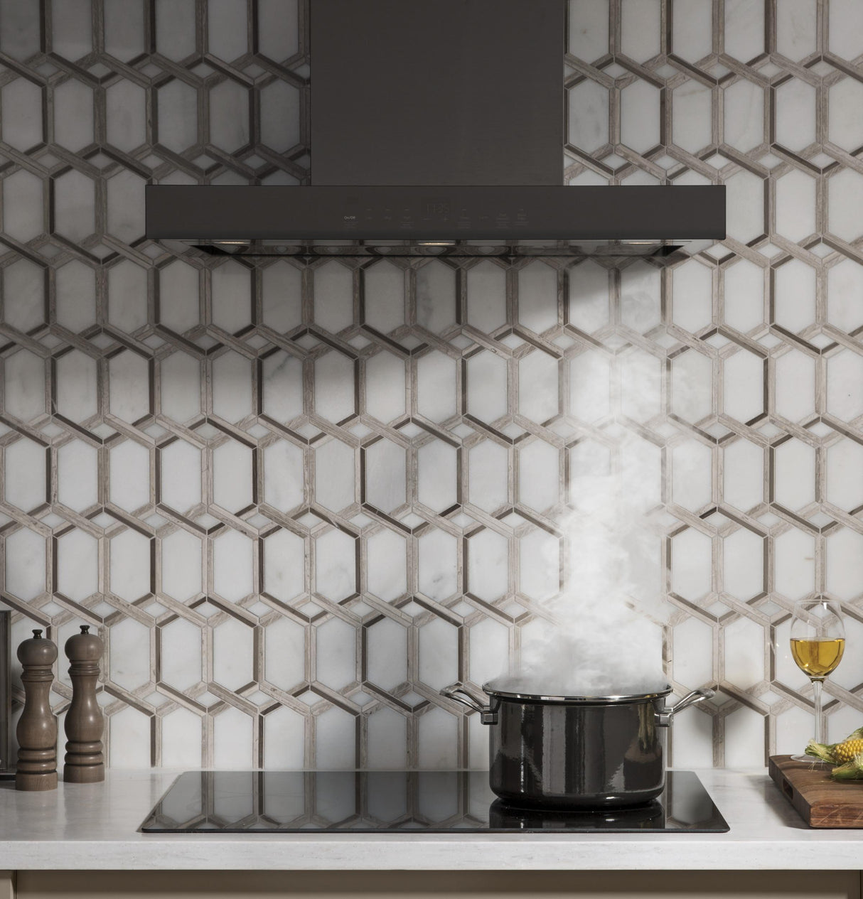 30" Smart Designer Wall Mount Hood w/ Perimeter Venting