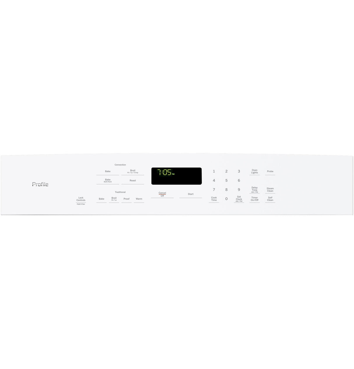 GE Profile™ Series 30" Built-In Single Convection Wall Oven