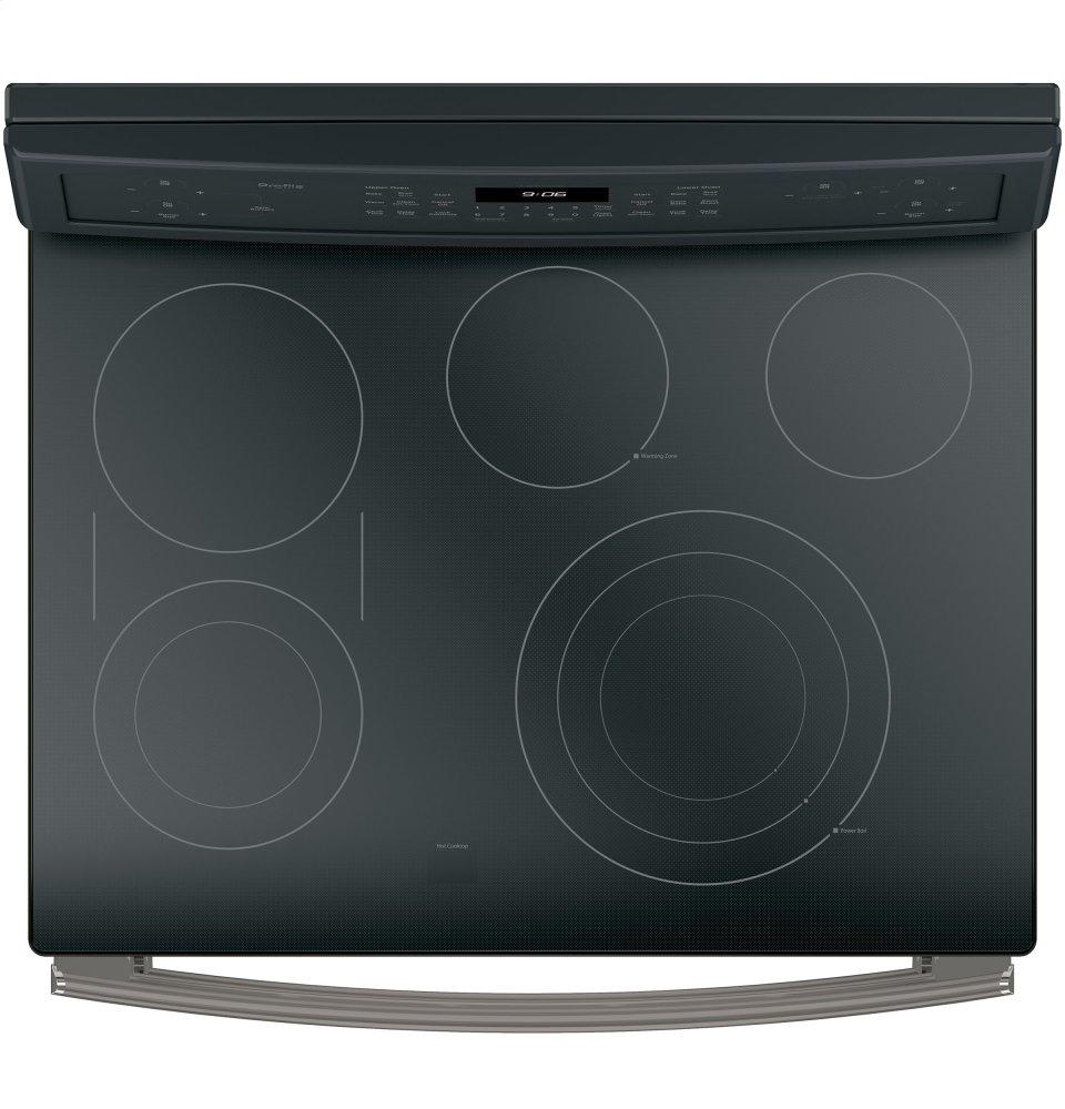 GE Profile™ 30" Free-Standing Electric Double Oven Convection Range