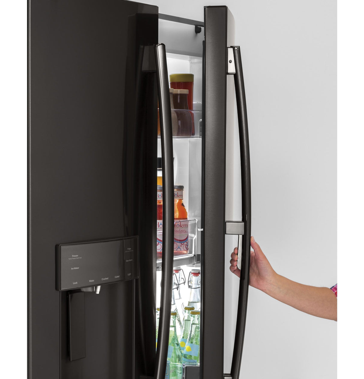 GE® 27.7 Cu. Ft. French-Door Refrigerator with Door In Door