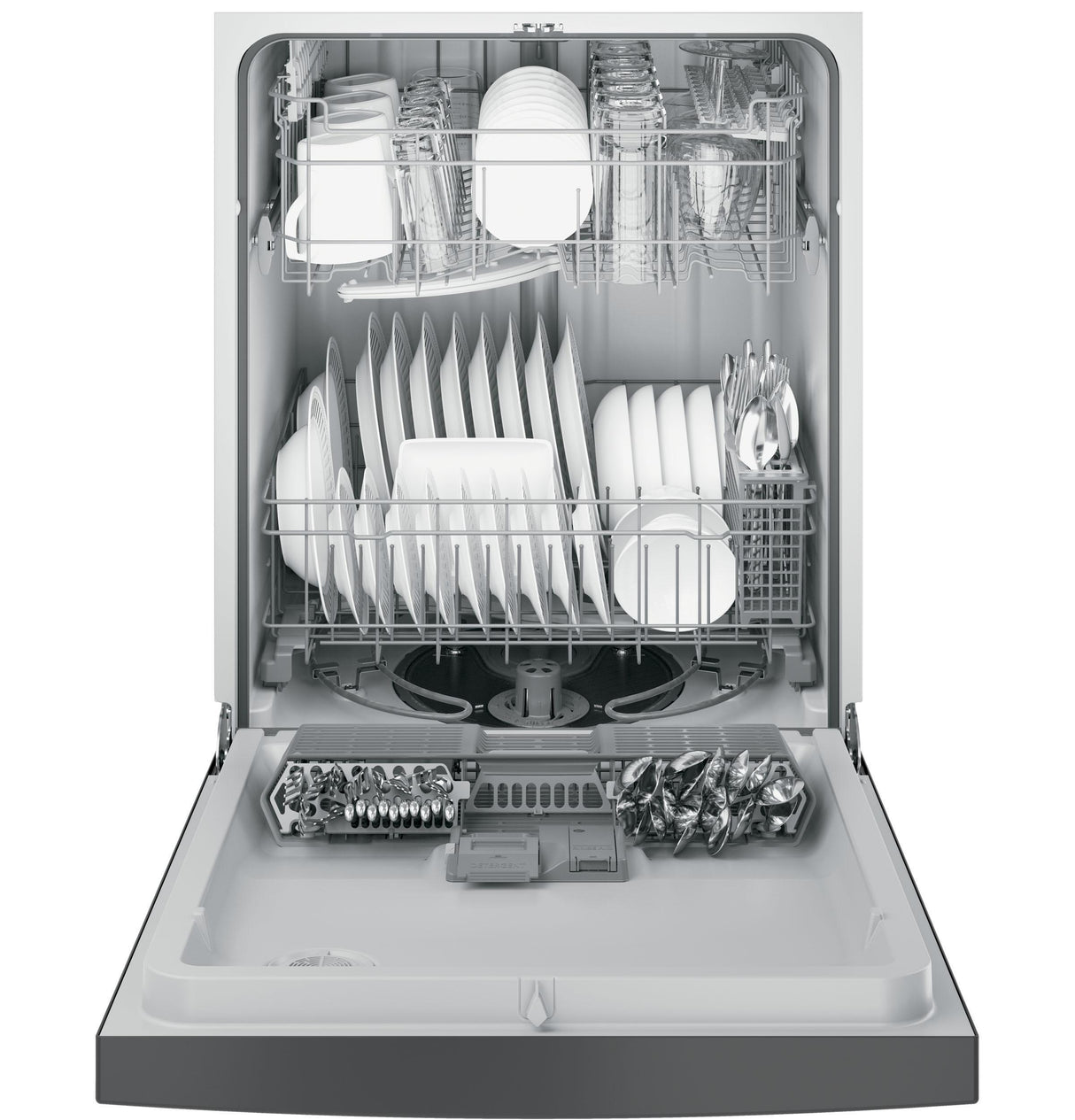 GE® Dishwasher with Front Controls