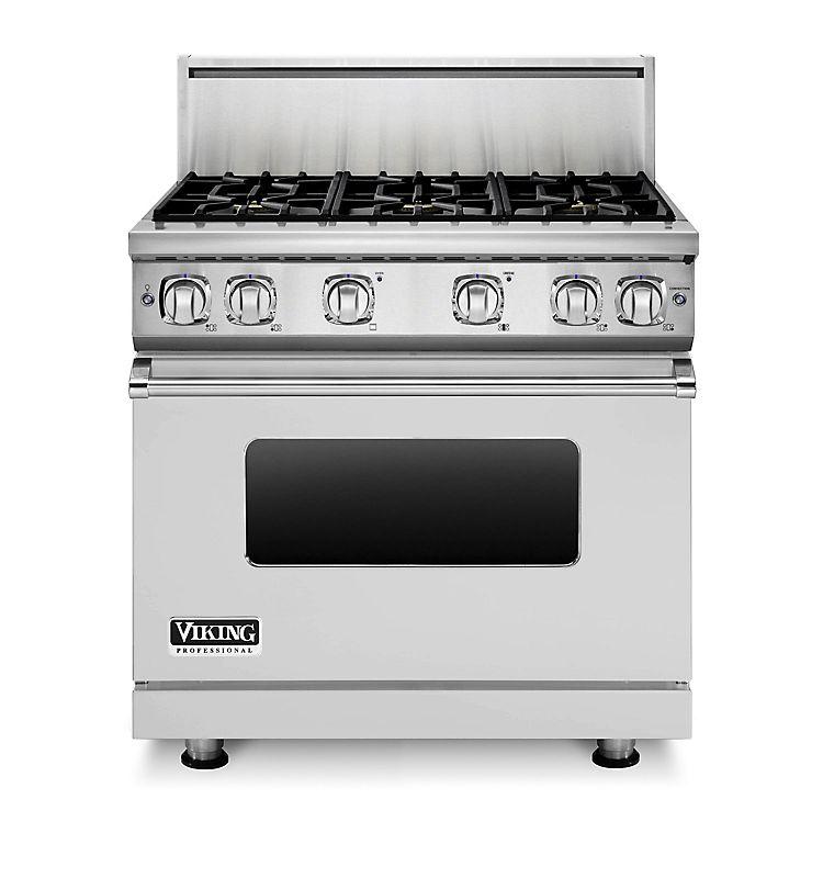 36" Sealed Burner Gas Range, Natural Gas