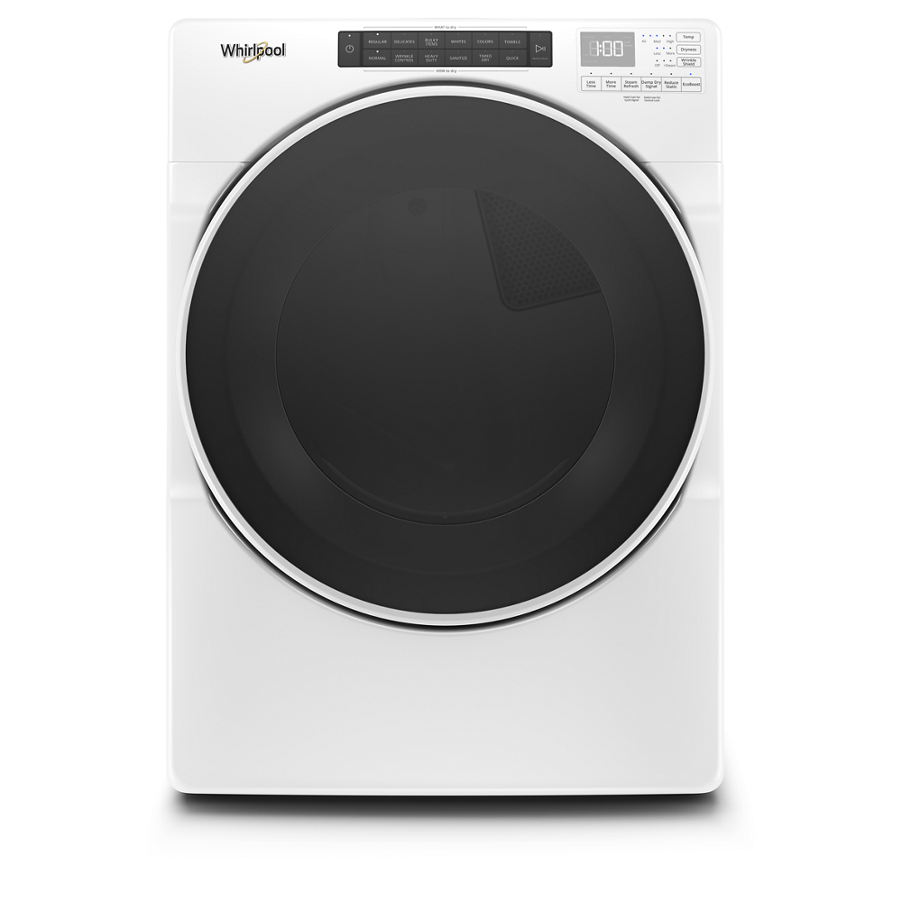 7.4 cu. ft. Front Load Gas Dryer with Steam Cycles