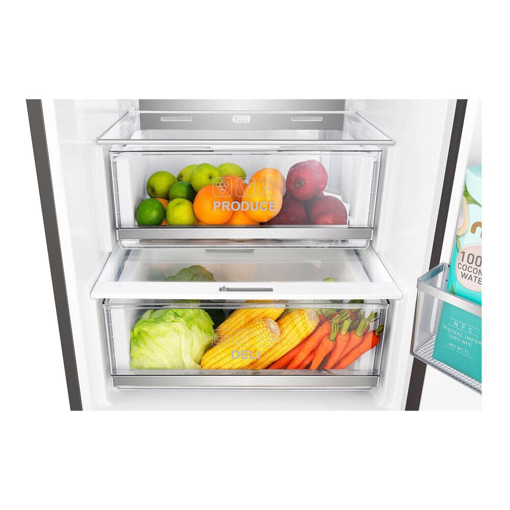 Verona VEFBF2411RISL 24 inch Bottom Freezer Refrigerator with 11.4 cu. ft. Total Capacity, Automatic Ice Maker, Sabbath Mode, Energy Star in Stainless Steel Look