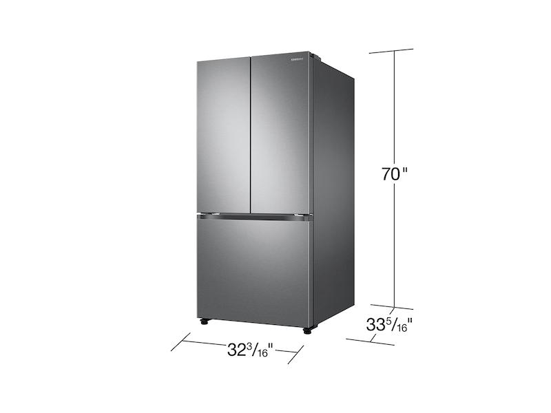 25 cu. ft. 33" 3-Door French Door Refrigerator with Beverage Center™ in Stainless Steel