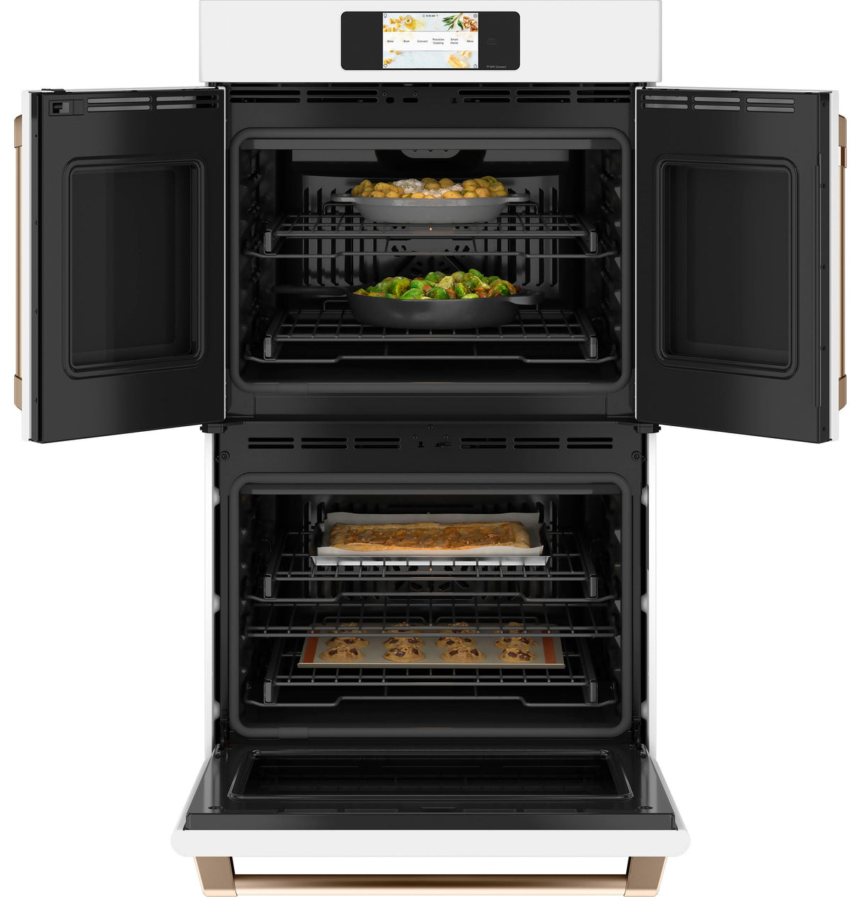 Café™ Professional Series 30" Smart Built-In Convection French-Door Double Wall Oven