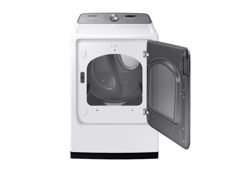 7.4 cu. ft. Electric Dryer with Steam Sanitize+ in White