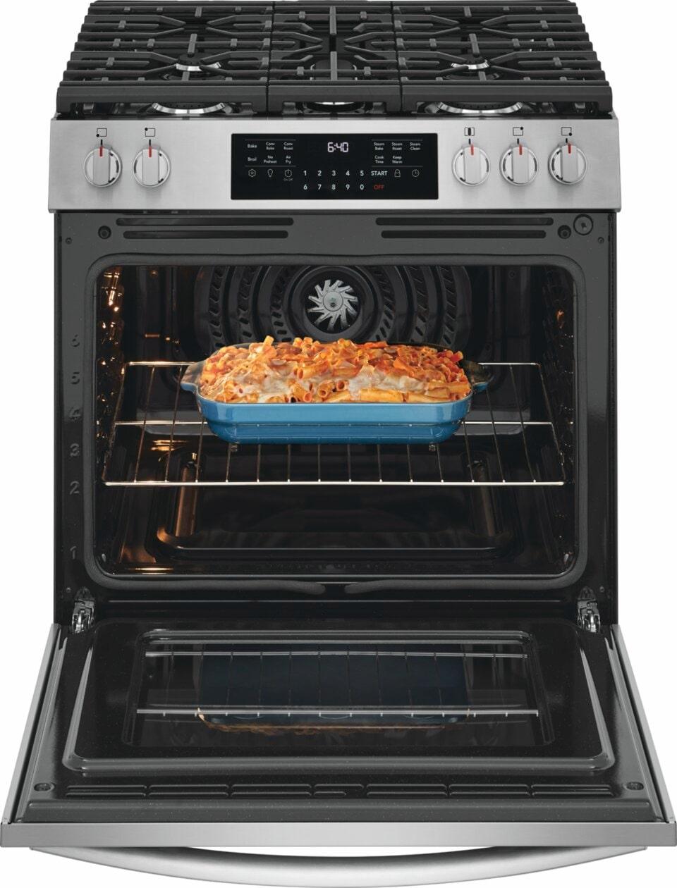 30" Front Control Gas Range