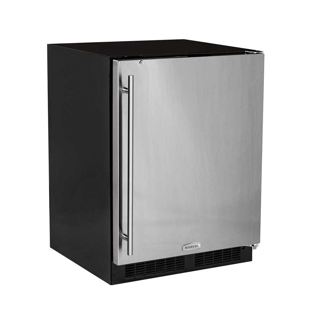 24-In Low Profile Built-In All Refrigerator with Door Swing - Right