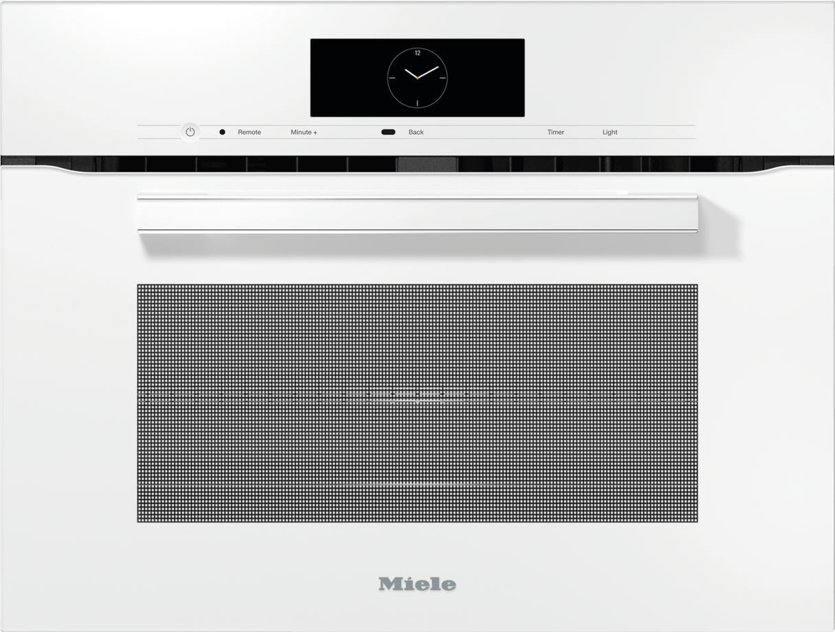 H 7840 BM AM - 24" compact speed oven in a perfectly combinable design with automatic programs and roast probe.